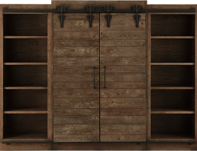  I came across this media console when I was working on an advertising campaign for a furniture company called ARHAUS. The perfect idea for hiding your TV.