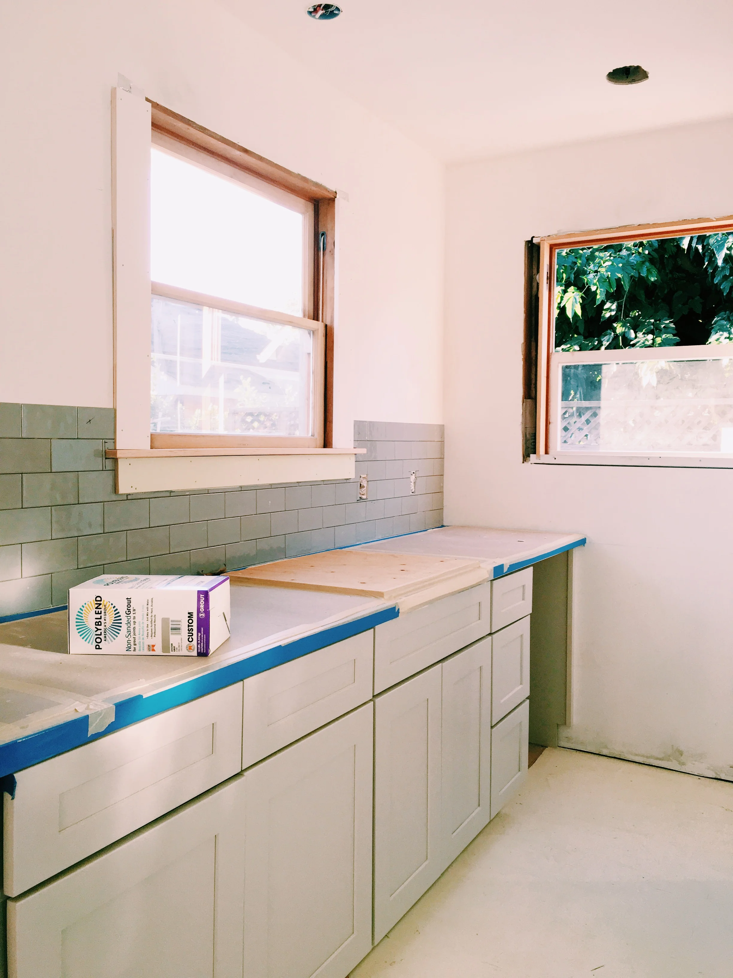 Cabinets, countertops and backsplash is in!!!