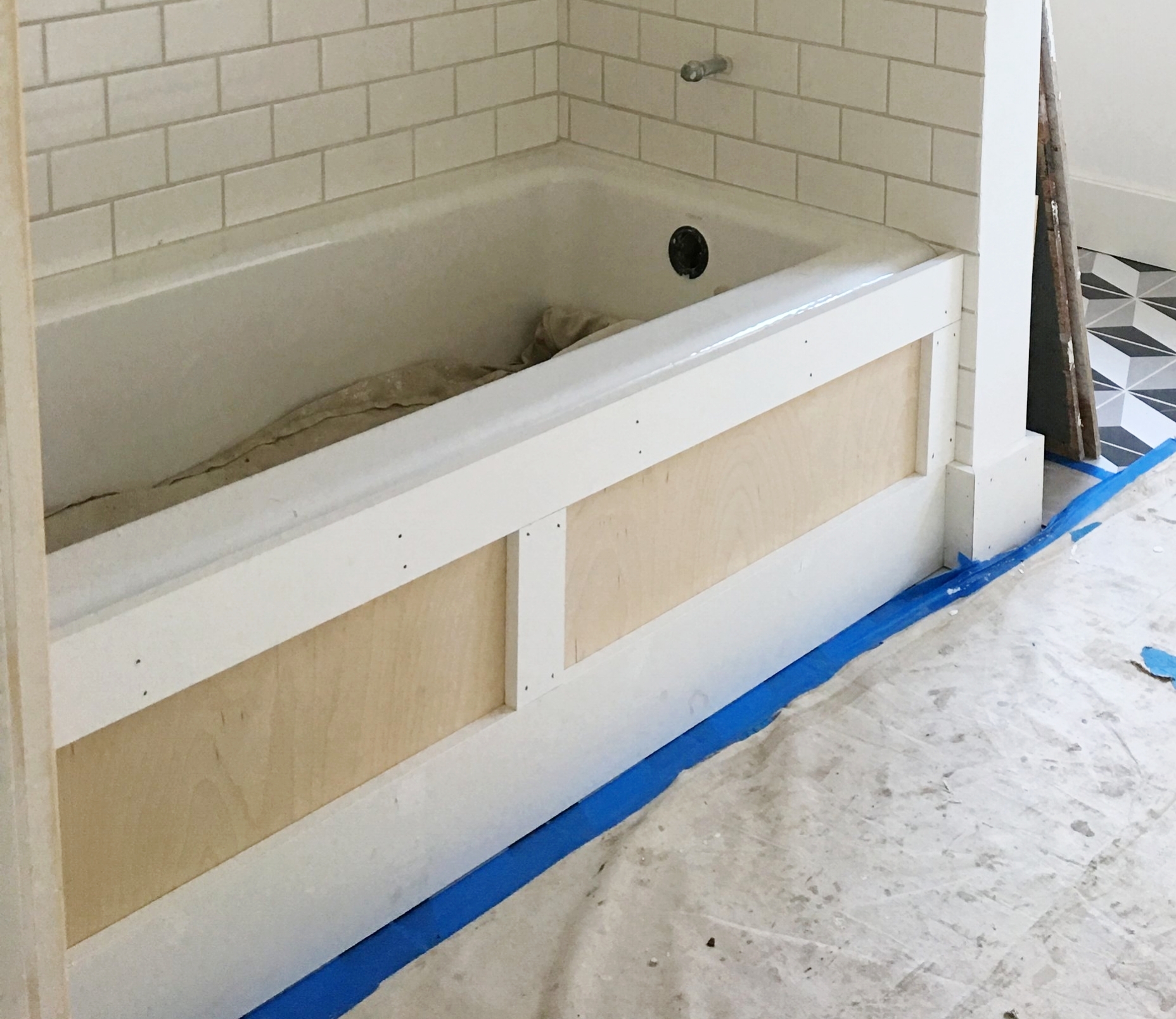 Flipping Houses Home Renovation In, Building A Bathtub Skirt
