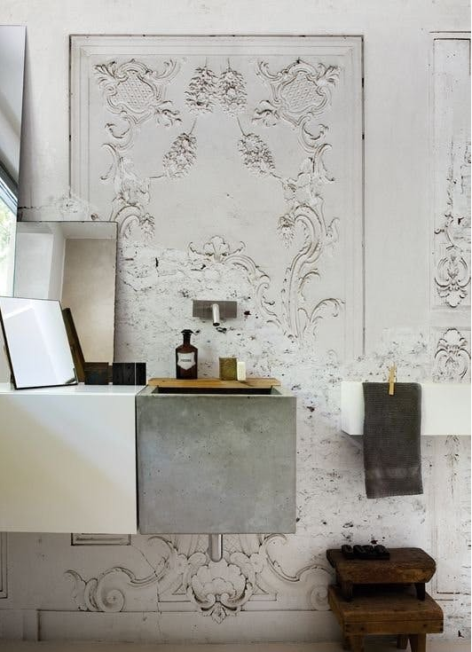 I know this is not necesarily organic but it's so fab! From Wall & Deco via Lark & Linen