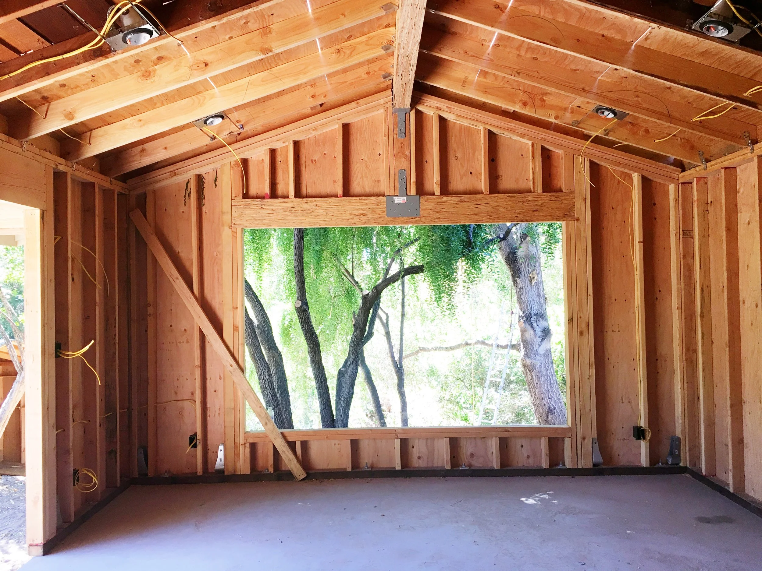 Here's a sneak peek of the master bedroom.