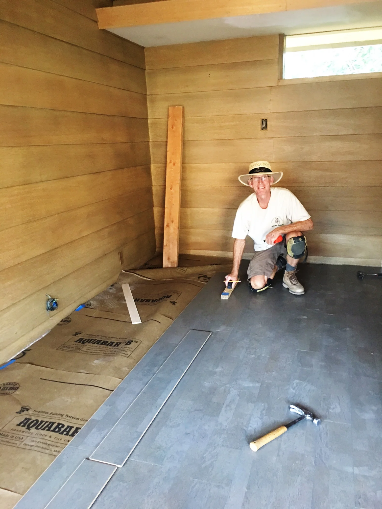 Here's one of our lovely installers.