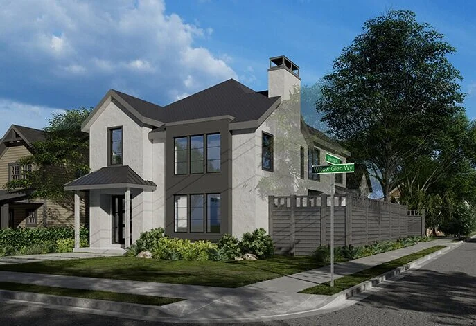 This was the render we had done at the beginning of this project. It’s sort of our North Star.