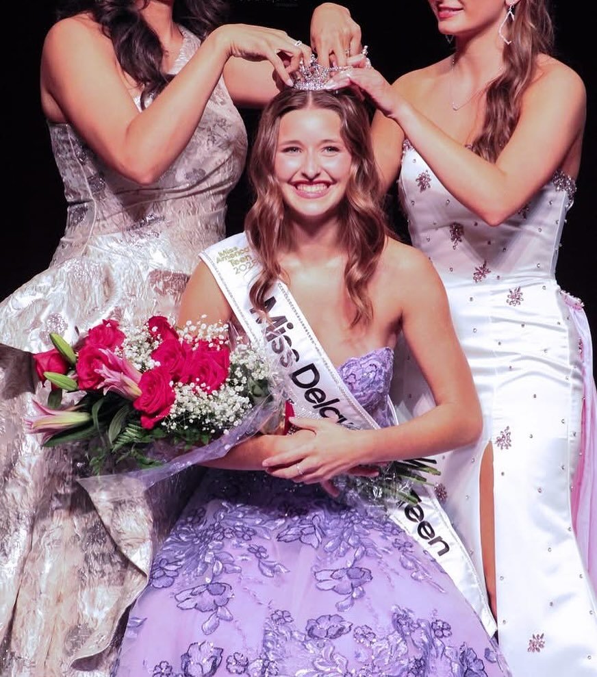Miss Delaware's Teen 2025 is Avery Martinenza! 

Avery is a 2025 graduate of Wilmington Friends School and the founder of Triumph Over Blood Cancer, an initiative supporting the Leukemia &amp; Lymphoma Society through fundraising, advocacy, and leade