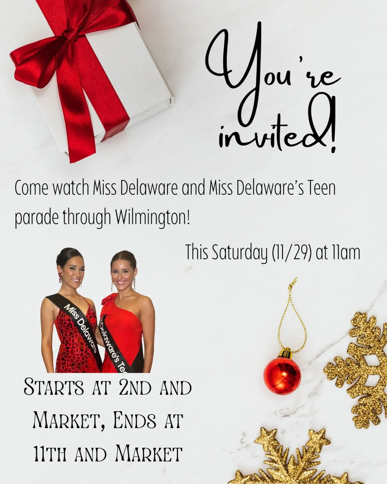 Join us, we&rsquo;d love to see you!! ❤️💚🤍

#MissDelaware #MissDelawaresTeen #MissDeOrg #MissAmerica #MissAmericasTeen #AveryEileen  #OfficiallyHer #MAO #MDSO #ThereSheIs #ItsMissAmericasTeensWorld #MissAmericaNewEra