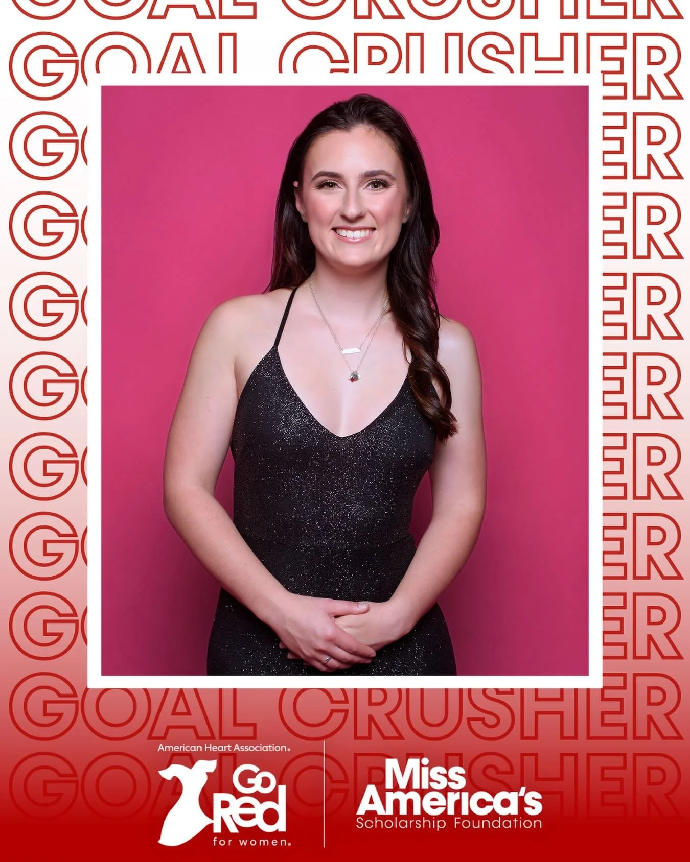 Congratulations to our #MDSOGoalCrusher, @missmagnoliade for reaching her American Heart Association fundraising goal!

We plan to celebrate all of our local titleholders as they reach this milestone &amp; we hope that you continue to support their f