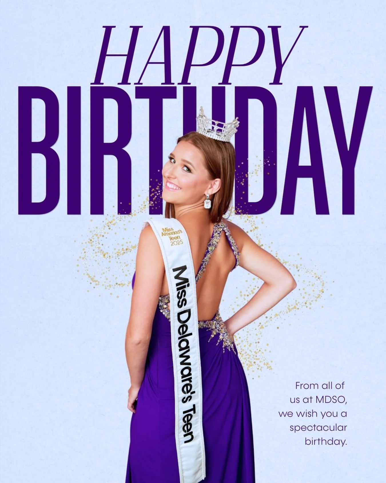 Cue the confetti 🎉 It&rsquo;s our Miss Delaware&rsquo;s Teen&rsquo;s birthday! Comment below to wish Avery a very happy birthday! 

#MissDE85 #MDSOBirthday #MissDE #MissDETeen #MissAmericaOpportunity