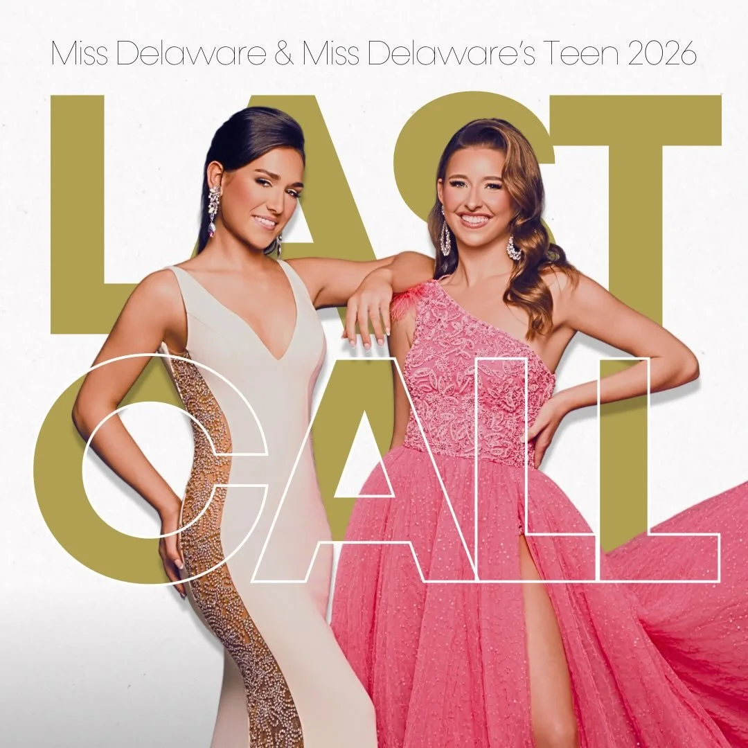Join the legacy, 85 years in the making!

Registration for the 2026 Miss Delaware and Miss Delaware's Teen competition closes on Sunday, April 19th. Visit MissDE.org/Join-Us or DM us for details ✨

#MissDE85 #MissDelaware #MissAmericaNewEra #ThereShe