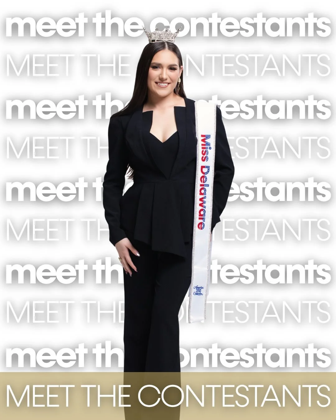 Introducing the first half of contestants vying for the title of Miss Delaware 2026! Find out who she will be on June 20th &mdash; stay tuned for ticket information 🪐✨

#missde85 #missdeorg #missamericanewera #americanicon #theresheis