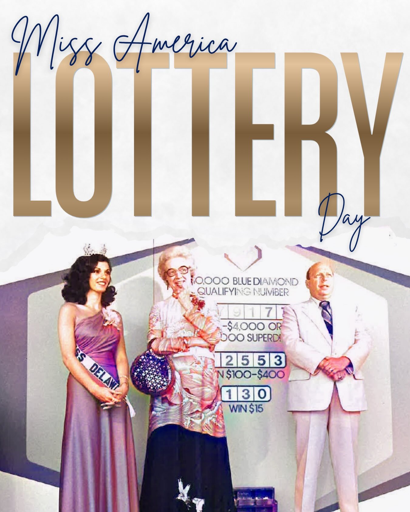 Today is LOTTERY DAY! 🎉

Anaya and Erin will officially select their contestant numbers for the Talent and Interview phases of the Miss America and Miss America&rsquo;s Teen competitions!

✨ Miss America&rsquo;s Teen Lottery: 6:00 PM
✨ Miss America 
