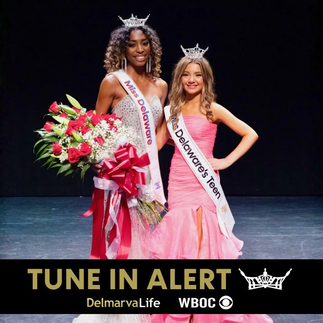 🚨 Tune-In Alert! 🚨

Catch Miss Delaware 2026, Anaya Harrison, and Miss Delaware&rsquo;s Teen 2026, Erin Mayo, on DelmarvaLife today at 5 PM on WBOC!

They&rsquo;re sharing their journeys, their service initiatives, and what&rsquo;s ahead as they pr