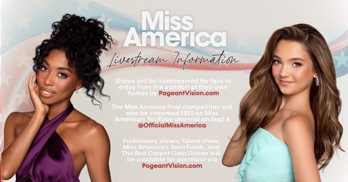Miss America week is almost here! 👑

Planning to watch from home and cheer on Team Delaware? Here&rsquo;s how to follow along:

✨ Preliminary competitions, Talent, Miss America&rsquo;s Teen Finals, and the Red Carpet + Gala Dinner will be available 