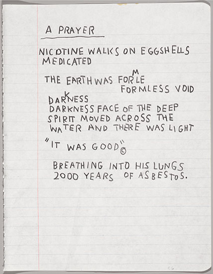 Images from Basquiat: The Unknown Notebooks 