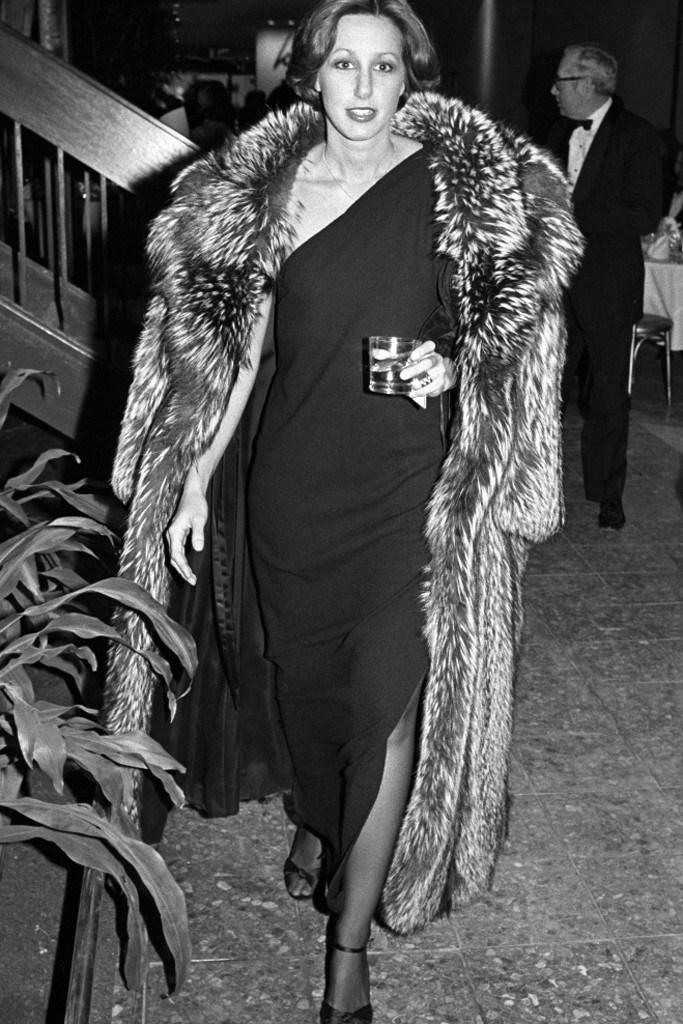 Donna Karan in the early 70's