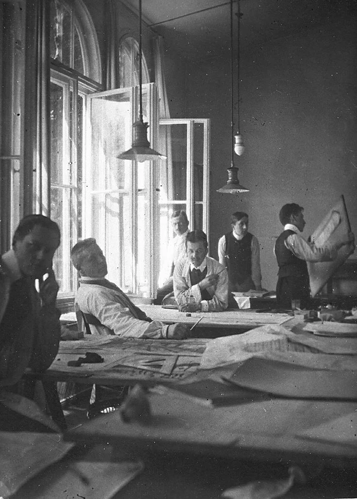 The Bauhaus staff, 1919