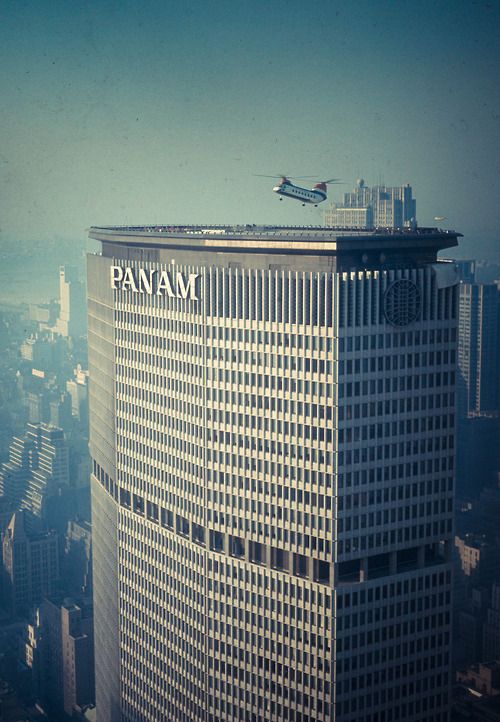 The PanAm building, Walter Gropius 