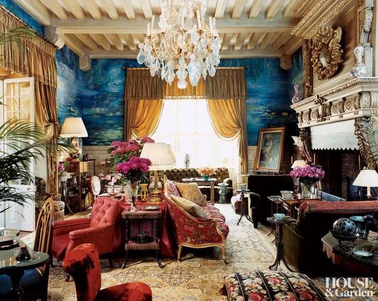 The interior of Chateau Gabriel