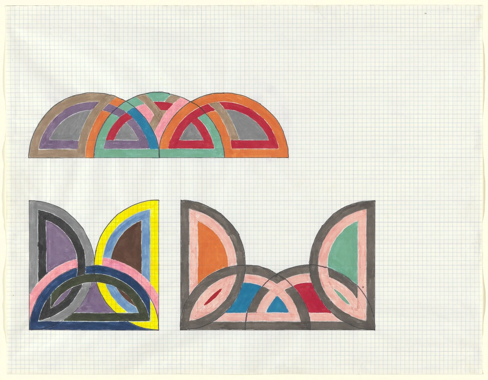 Frank Stella , Untitled 1965