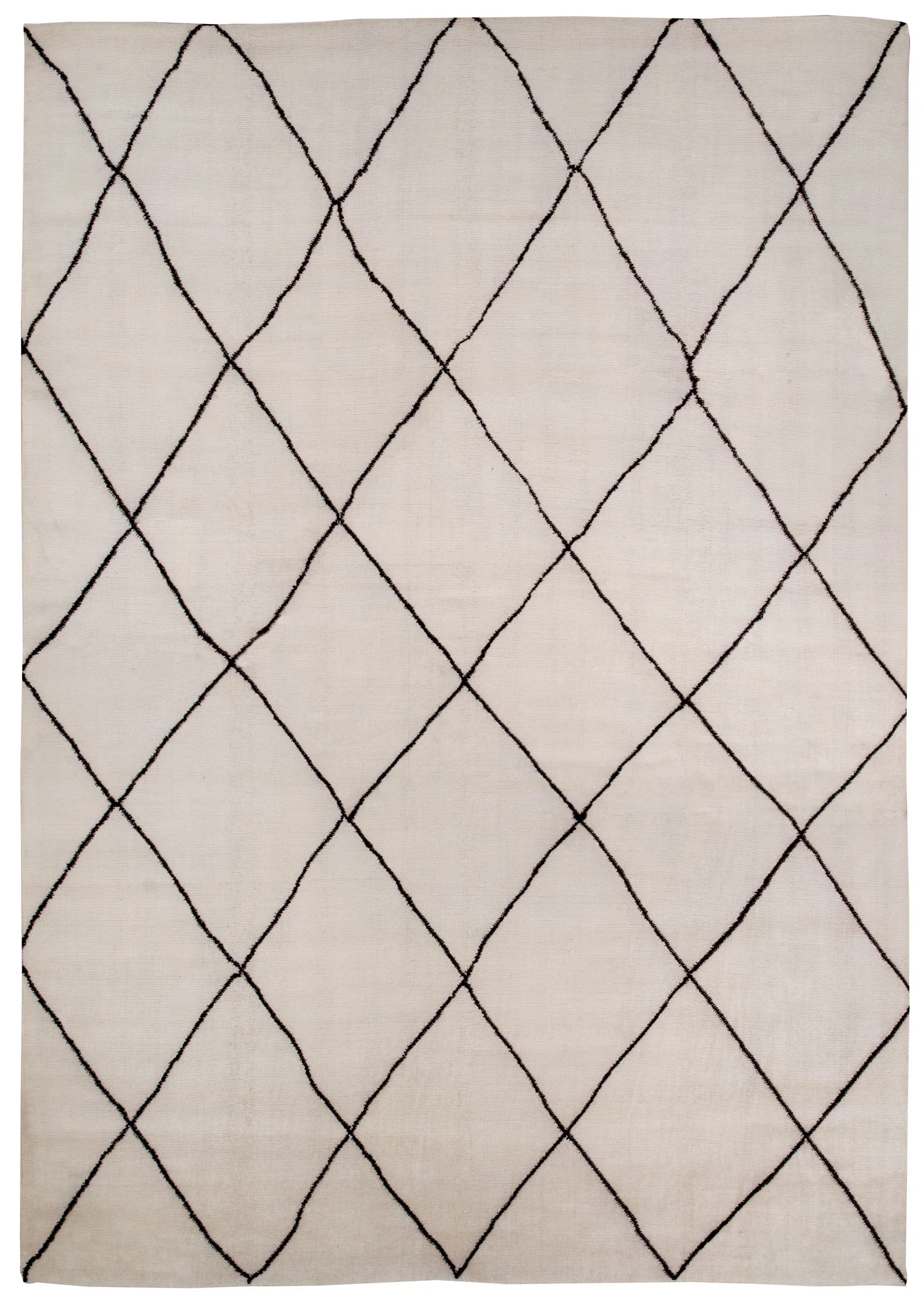 Diagonals, 12' x 16' 100% Mohair
