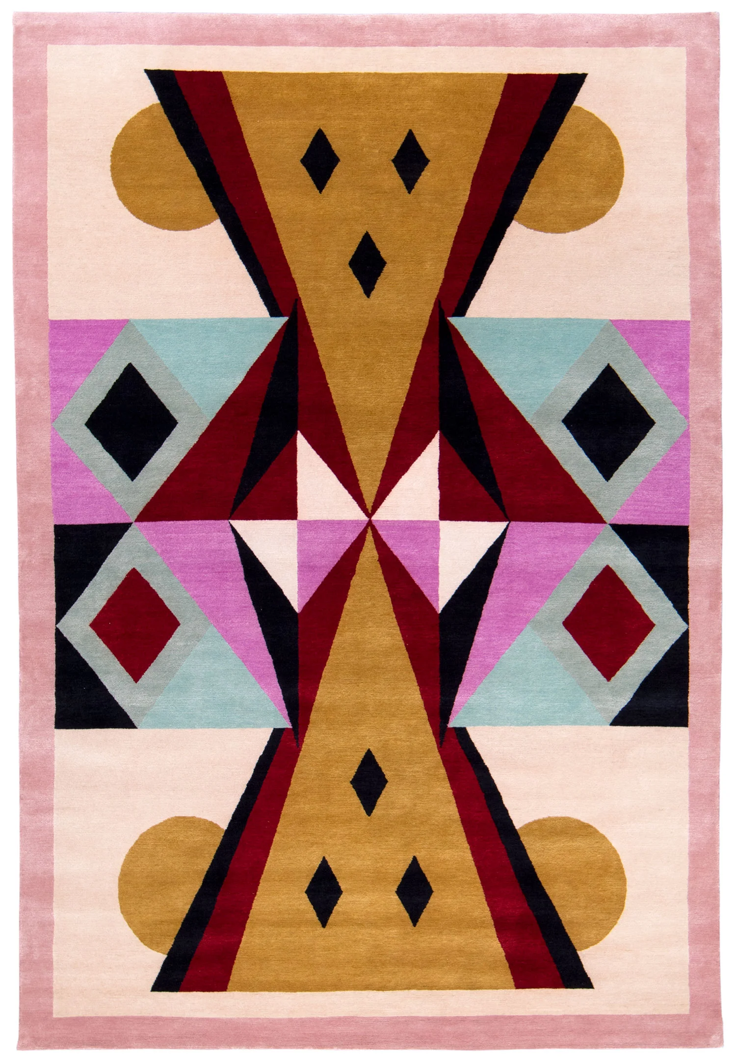Toto - 6' x 9' - silk and wool twill