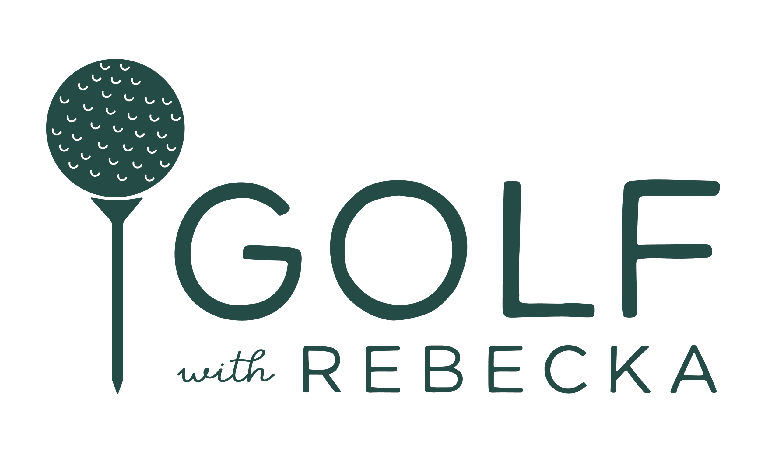 Golf WITH REBECKA