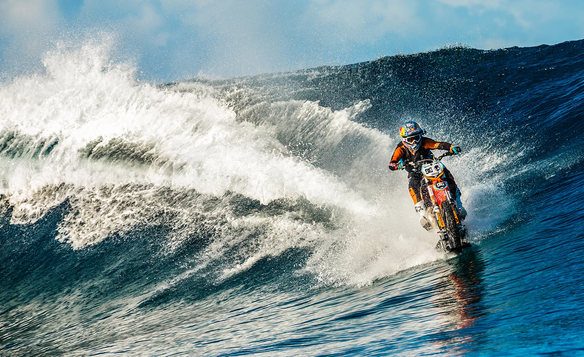 Motorcycle Surfing