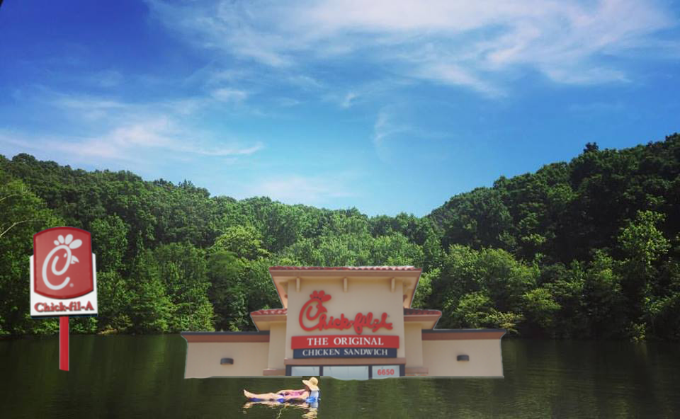 Underwater Chick-fil-A to Open in Lake Wappapello