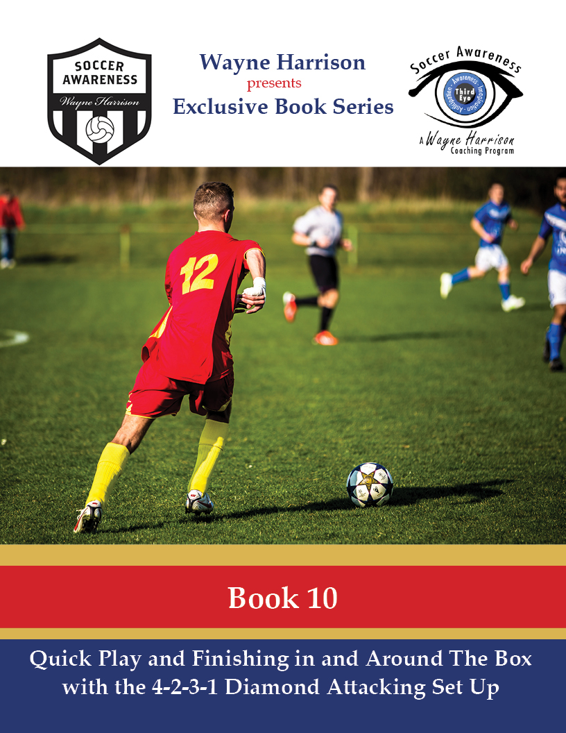 Quick Play And Finishing In And Around The Box With The 4 2 3 1 Diamond Attacking Set Up Amplified Soccer Training