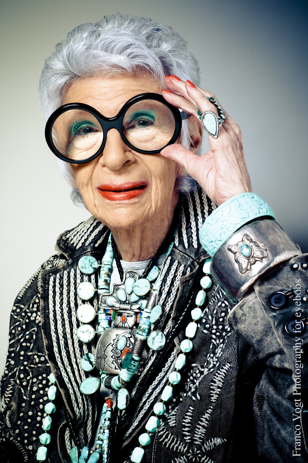 "You don't look 90." Iris Apfel