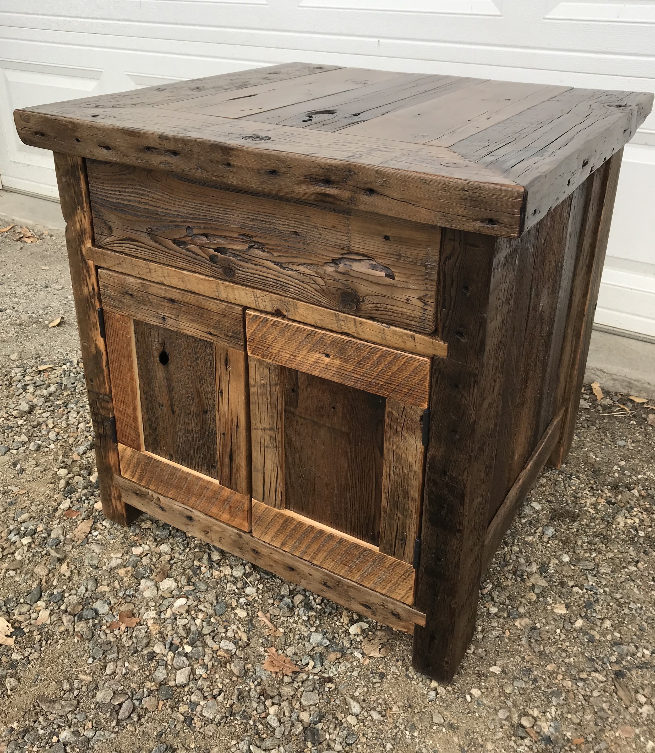 Reclaimed Wood Night Stand