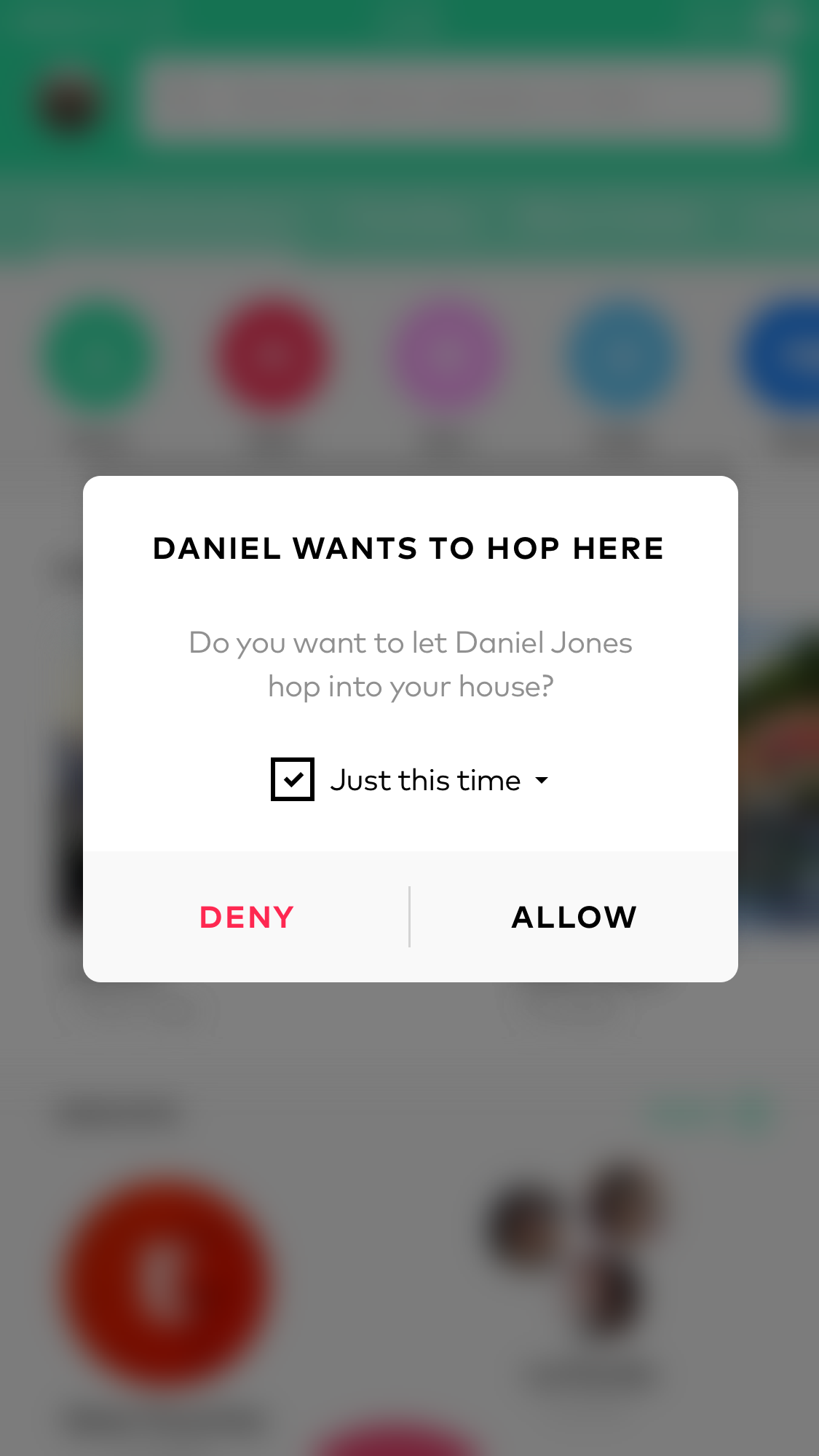 Request to Hop