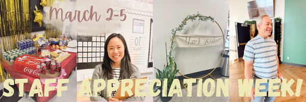 Staff Appreciation Week!