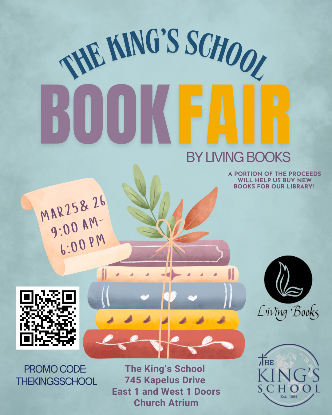 Living Books Book Fair 