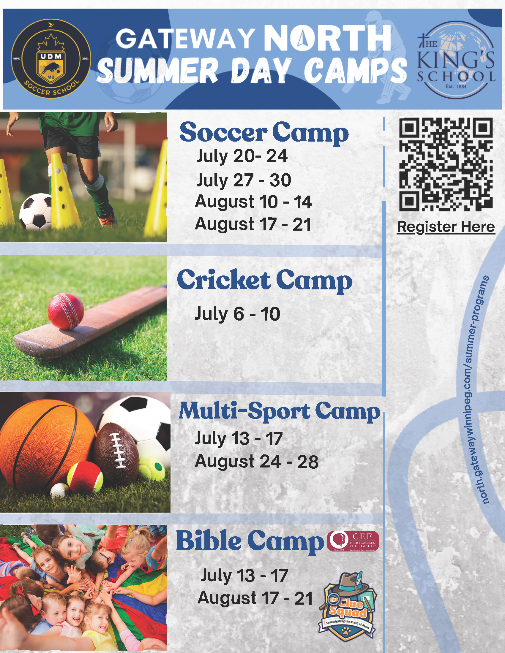 Gateway North SUMMER CAMPS