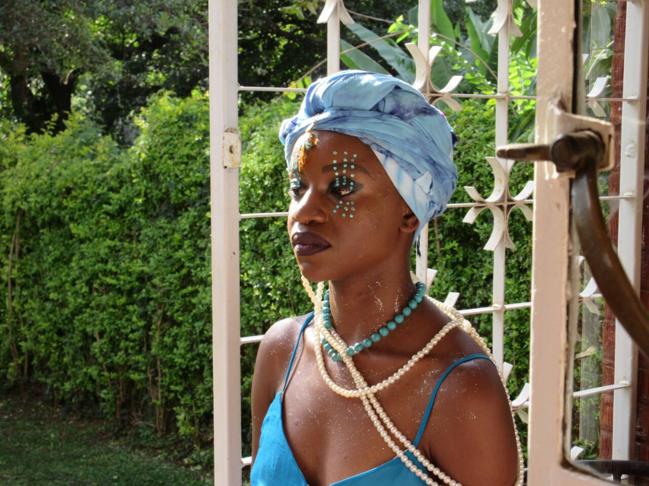 Look 2: Make-up for the early stages of Yemaya's rising