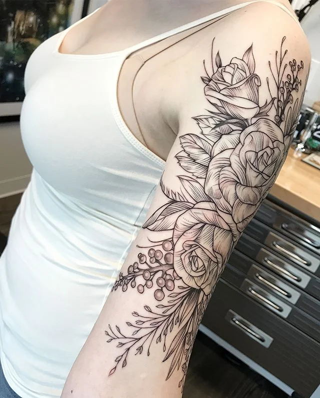 I rendered this piece with more line work rather than a shaded or realistic style.  I think it has the look of an etching, engraving, or wood cut print, but still with some realistic details tied in.  I still love both directions in style though, Wha