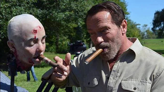 Arnold's making Zombie films and we love it