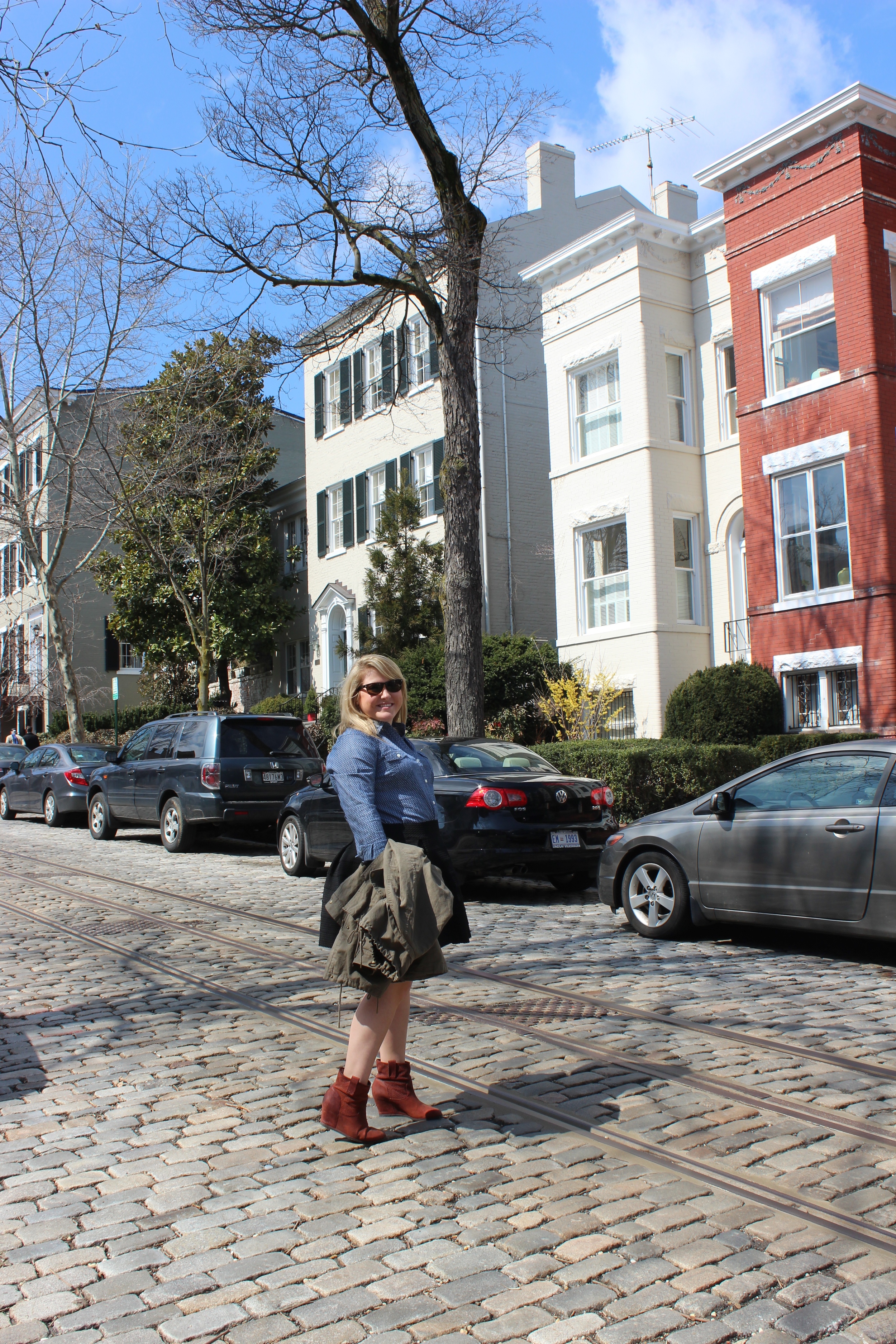 LOVE the brick streets!
