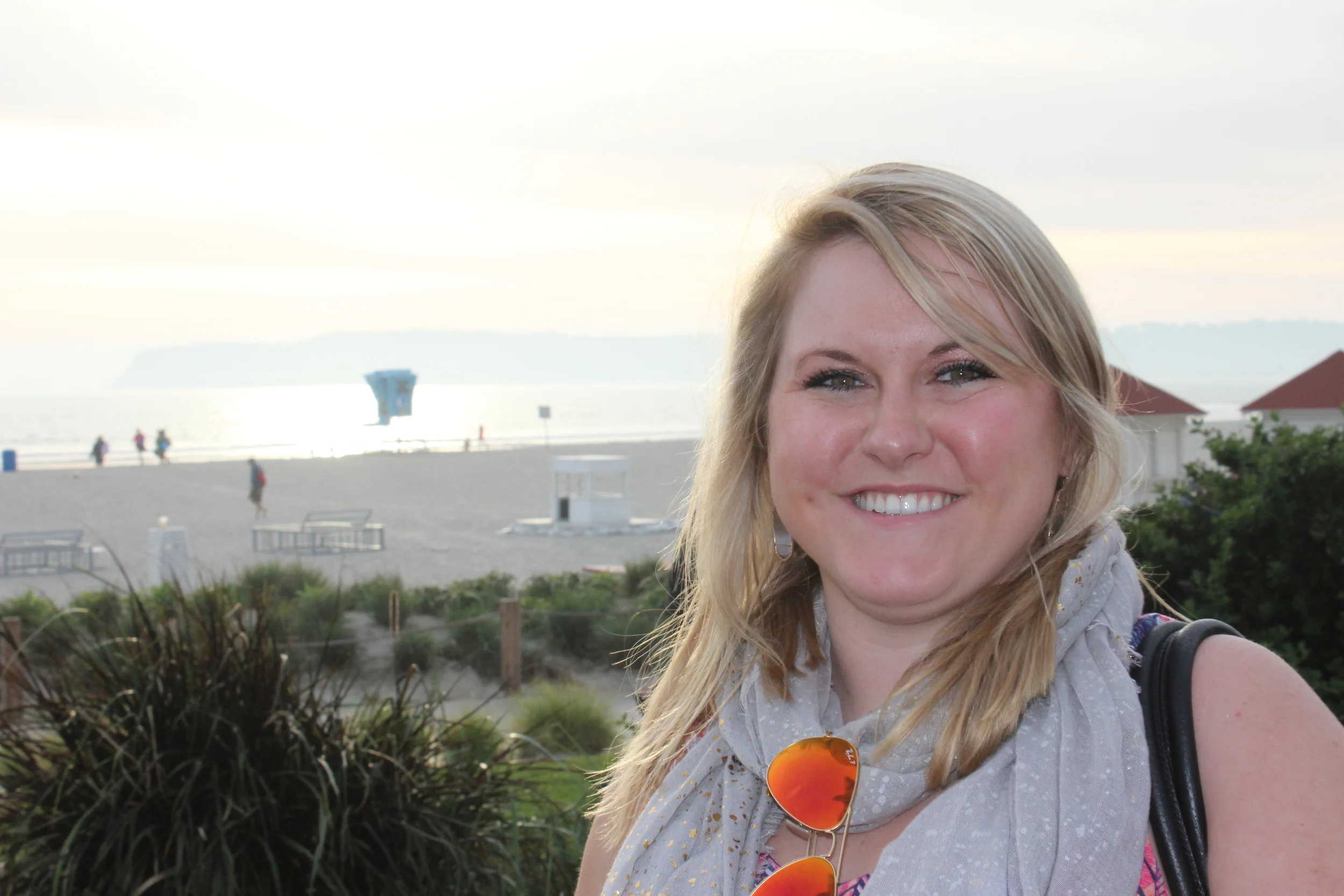 Beautiful beach on Coronado Island 