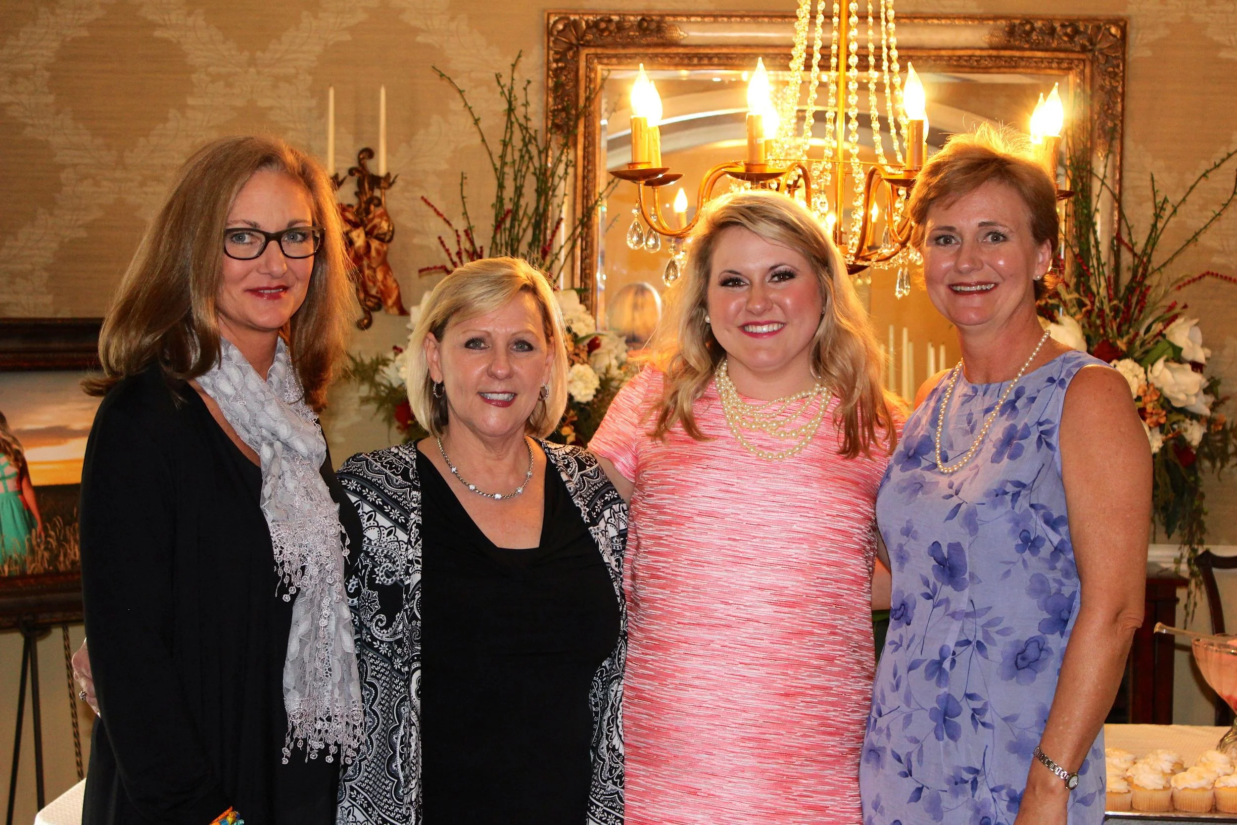 My Aunt Gaye, Ms. Debbie, myself, and my Mama! 