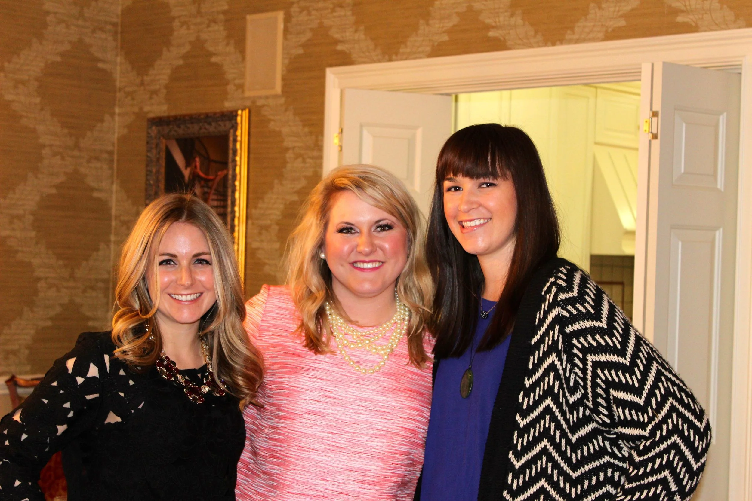 My sweet friend, Graycen, myself and one of my closest friends and bridesmaid, Natalie