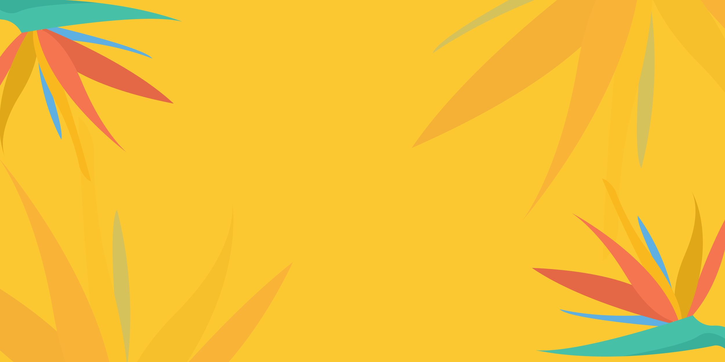 Yellow and Brown Leaf Modern Hello Summer Banner.png