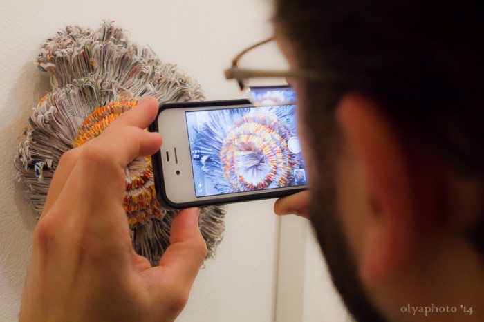 Instagram worthy moment at BFP. Work by Jaynie Crimmins