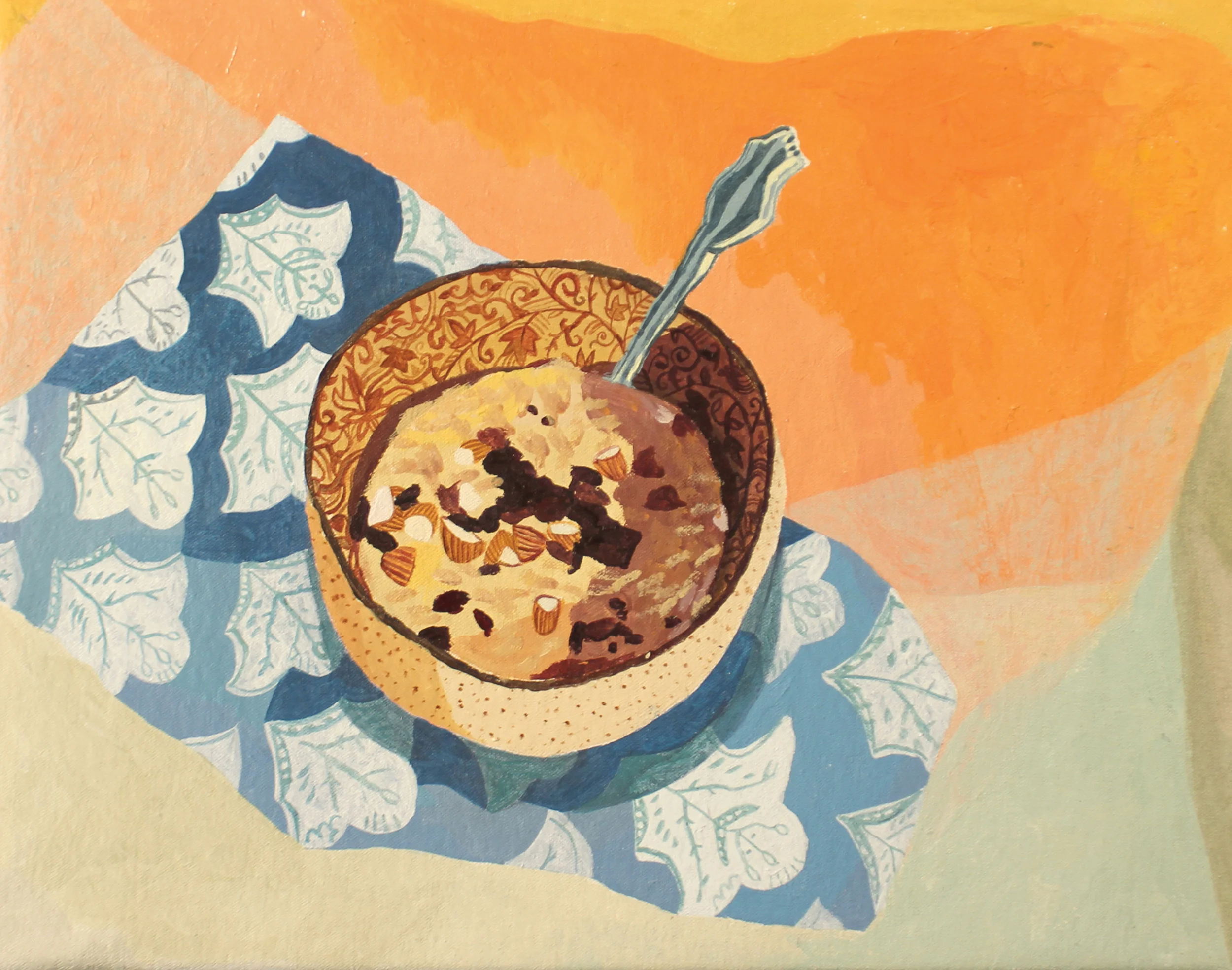 We both like weird healthy things like cacao nibs.