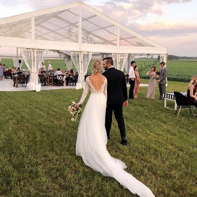 Congratulations to the radiant Tayler and Will on your fairytale wedding yesterday.

You two took everyone&rsquo;s breath away - not only with your gorgeous nuptials and the intentional details sprinkled throughout the entire weekend, but in your ste