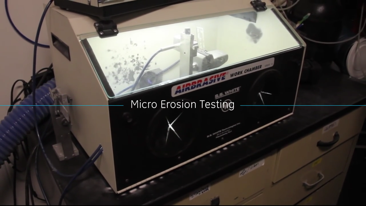 "Blast It" Erosion Test