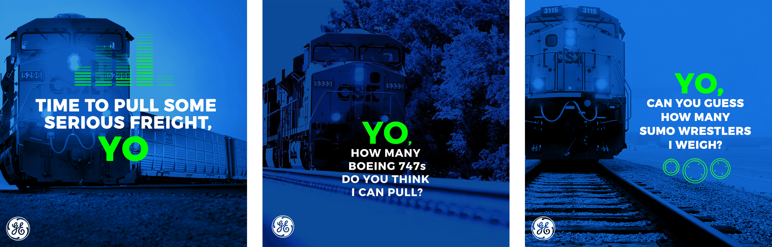 Facebook content driving to download the YO app.