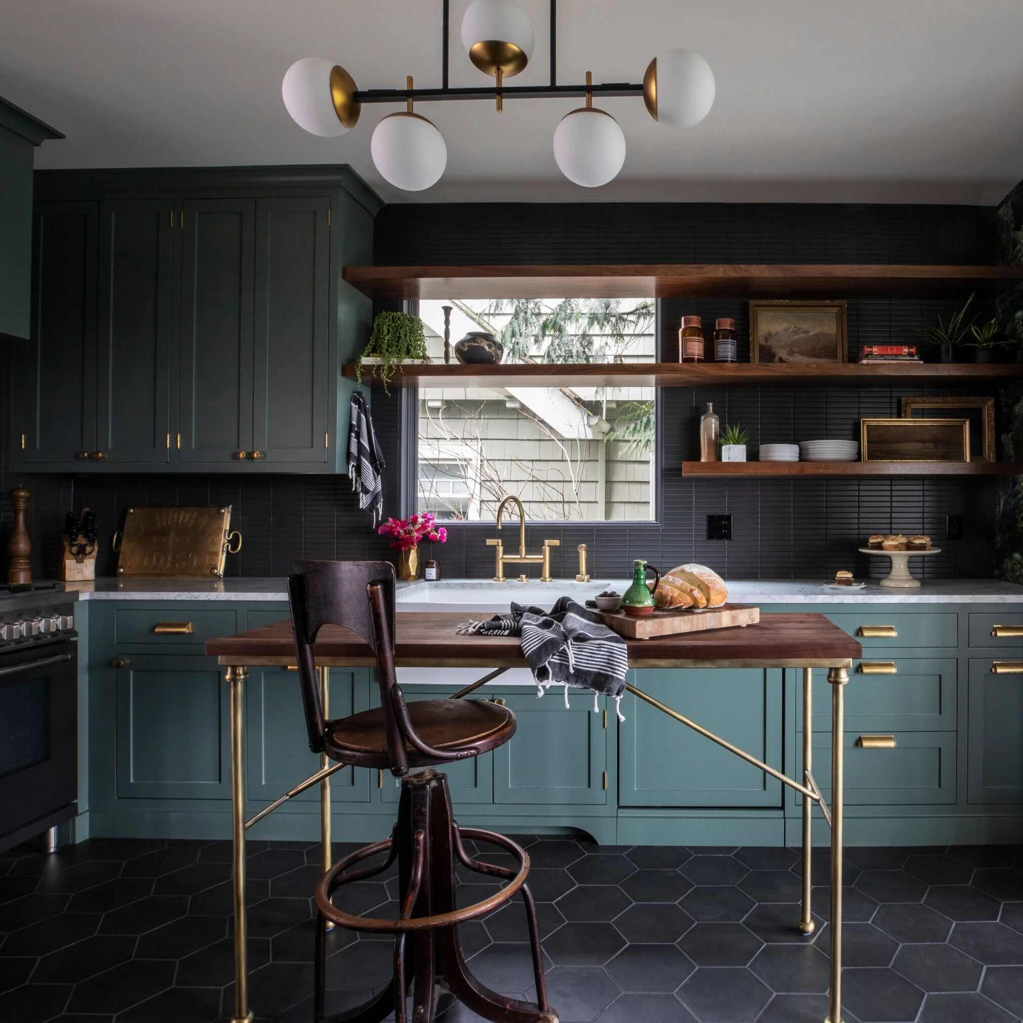 Eclectic Traditional Kitchen Remodel by Donna DuFresne Interior Design project photo