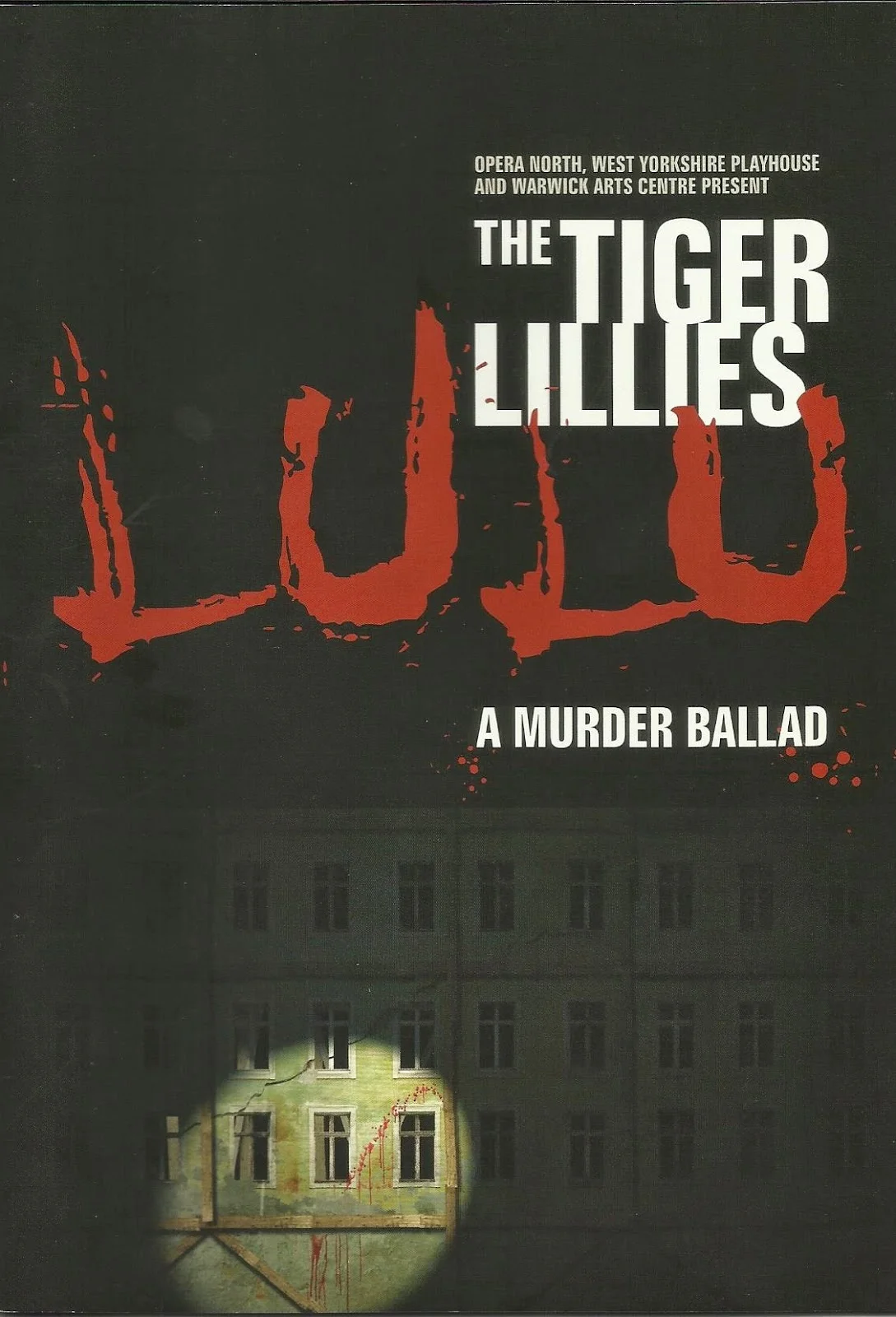 Promotional Photography and poster design for Lulu a Murder Ballad.