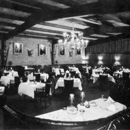 The former Beef Eaters restaurant, 1950